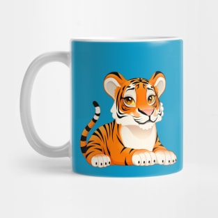 Baby tiger with cute eyes Mug